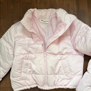 Light Pink Puffer Jacket